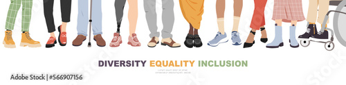 Diversity, Equality, Inclusion banner.
