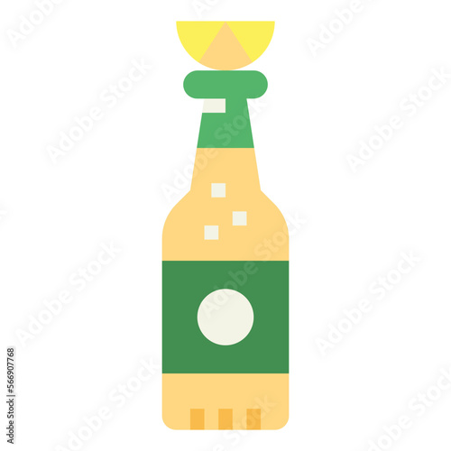 beer flat icon style