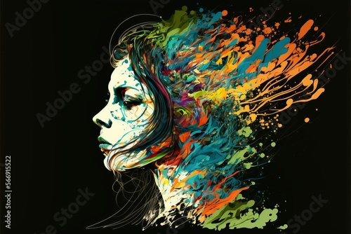 Inspiration Abstract Art (generative AI)