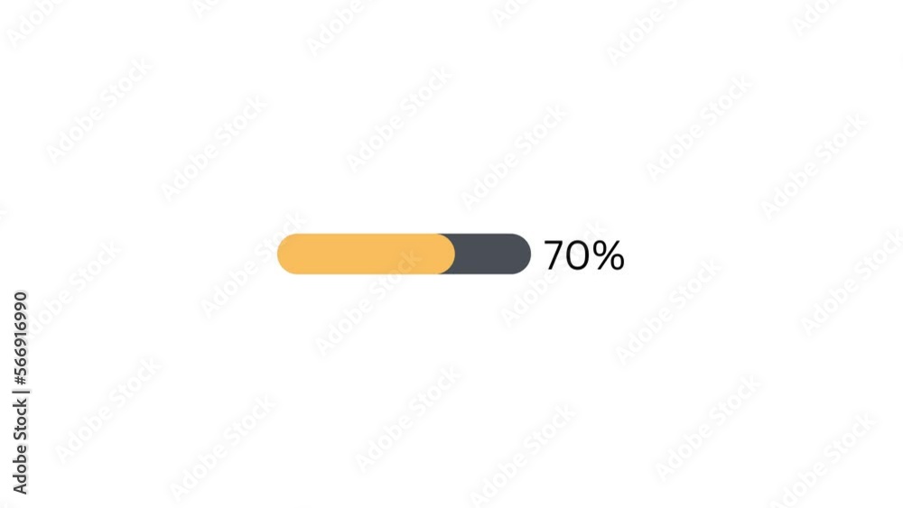 70 % Progress bar for business and education 70 % Progress bar for business and education