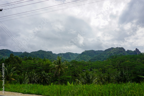 Stock Photos of villages in Indonesia