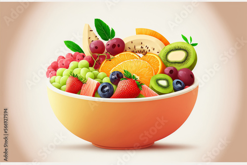 bowl of fruit salad