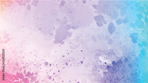 Watercolor stains abstract background