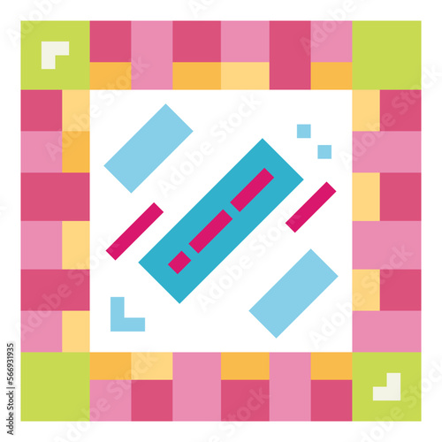 Monopoly flat icon style