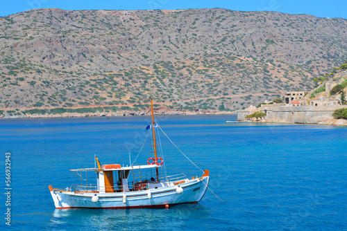Insel Spinalonga  Kalydon  in Elounda  Agios Nikolaos  Kreta  Griechenland 