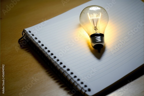 Lighting Up the Page: A Symbol of creativity and writing in Journalism and Media, generative ai