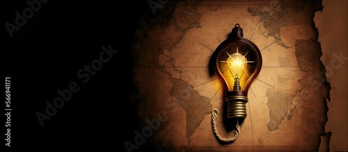 Illuminating Your Next Adventure - A Travel Concept, generative ai