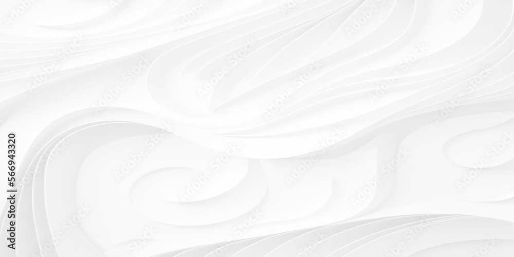 white wave flowing modern curve luxury elegant texture with smooth and clean vector subtle abstract background. Abstract white and light gray wave background. white wave line background.