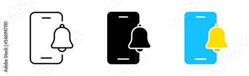 Alarm clocks line icon. Planning, watch, 24, around the clock, hand, schedule, bell, morning, wake up, ring, reminder, event. Vector icon in line, black and colorful style on white background