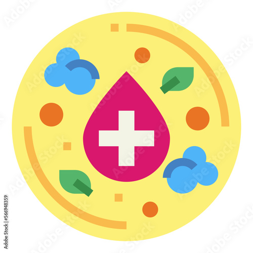 hygienic flat icon style