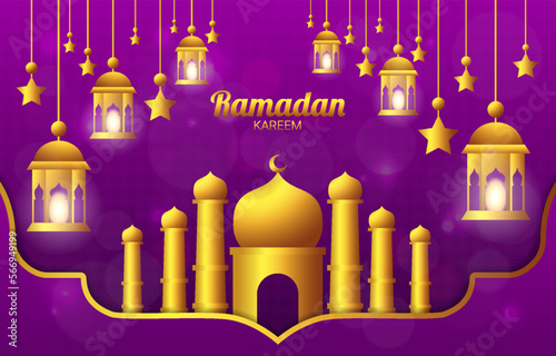 Ramadan Kareem Islamic Background