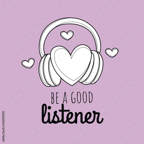 Love Listener Act of Love Valentine  Digital Stamp