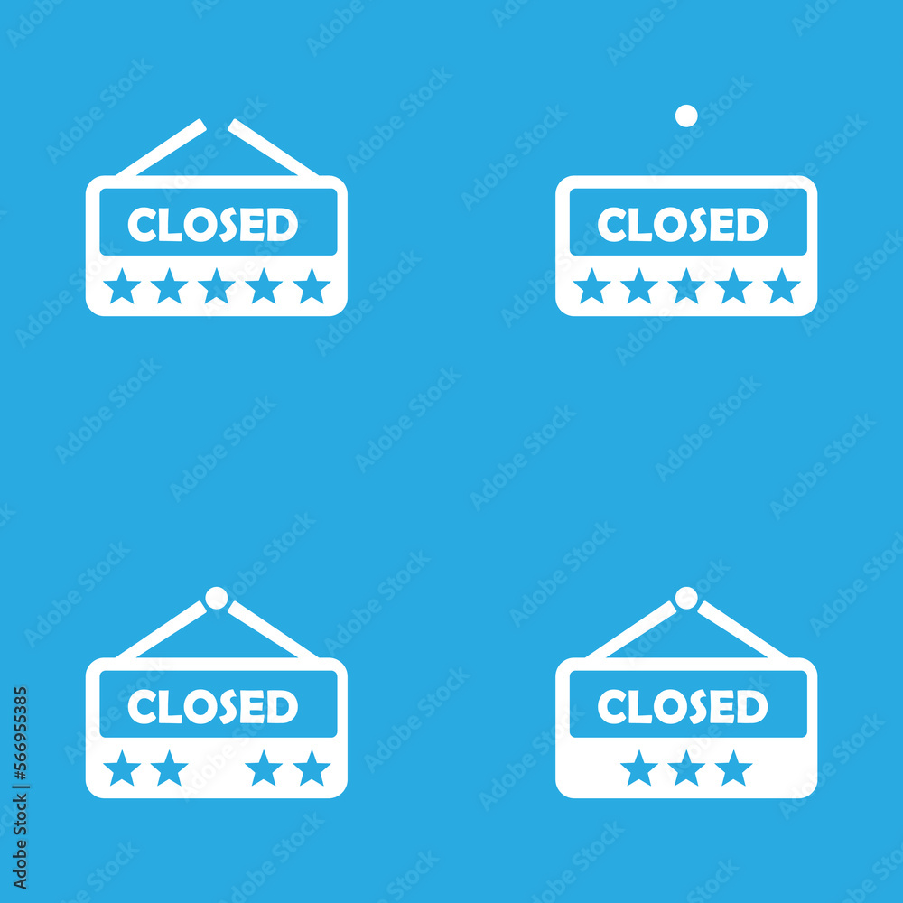 closed plate icon, vector illustration closed plate icon, vector illustration