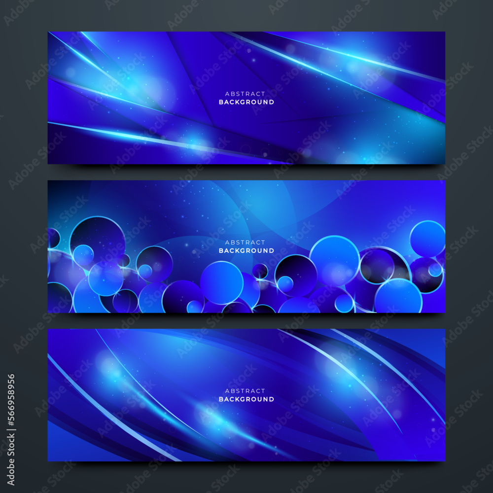 Abstract background with blue gradient