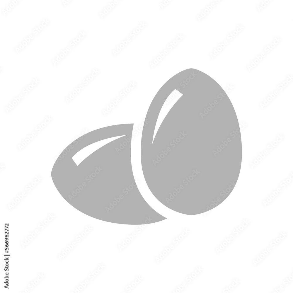 egg icon on a white background, vector illustration egg icon on a white background, vector illustration