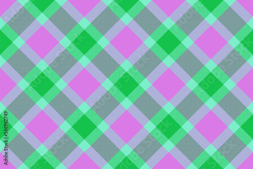 Tartan pattern textile. Background plaid seamless. Check fabric vector texture.
