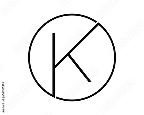 Free Download K letter vector creative design template elements  - GFXLoad