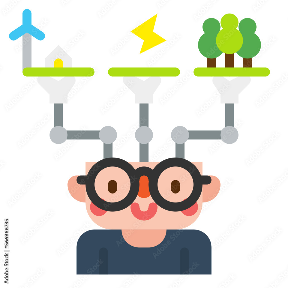 concept flat icon concept flat icon