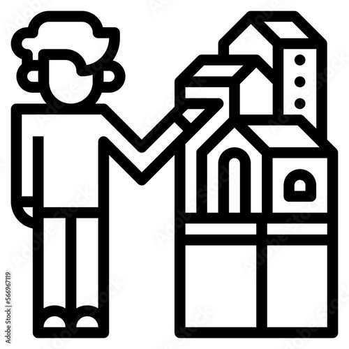 presentation outline icon