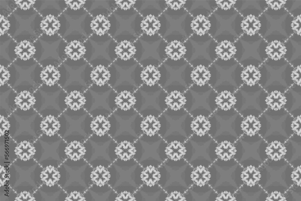 Abstract seamless patterns,batik patterns,seamless batik patterns, seamless wallpaper are designed for use in textile, wallpaper, fabric, curtain, carpet, clothing, Batik,  background, and Embroidery 