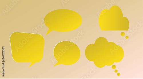 Speech Bubble, Bubble chat, Bubble text, Bubble Balloon