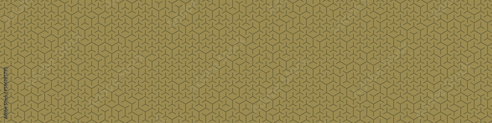 Hexagonal Maze pattern abstract illustration Hexagonal Maze pattern abstract illustration