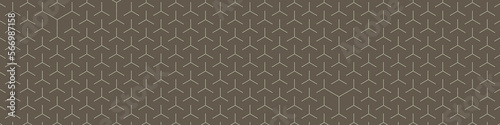  Hexagonal Maze pattern abstract illustration