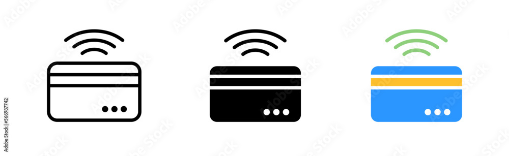 Card payment line icon. Cash register, ATM, bank, banking, pay, cash out, buy, purchase. Business concept. Vector icon in line, black and colorful style on white background Card payment line icon. Cash register, ATM, bank, banking, pay, cash out, buy, purchase. Business concept. Vector icon in line, black and colorful style on white background