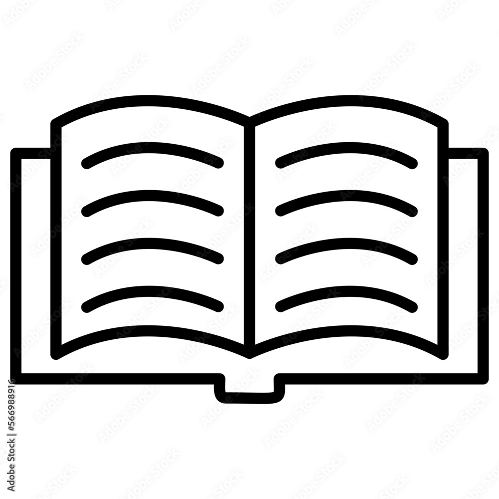 Open Book Icon Open Book Icon