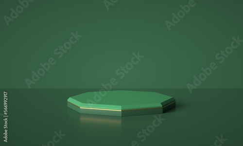 3D rendering of promotional background
