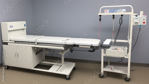 Hospital Tables, Instruments, Beds, Interiors, Devices