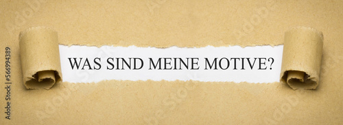 Was sind meine Motive?