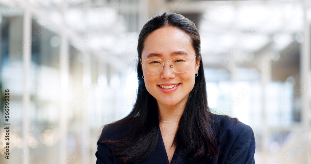 Face, business leadership and Asian woman in office ready for targets or goals. Ceo, boss and proud, confident and happy female entrepreneur with vision, mission and success mindset in workplace. Face, business leadership and Asian woman in office ready for targets or goals. Ceo, boss and proud, confident and happy female entrepreneur with vision, mission and success mindset in workplace.