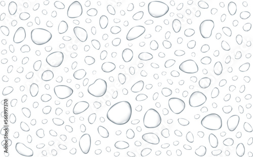 vector illustration of water drops background