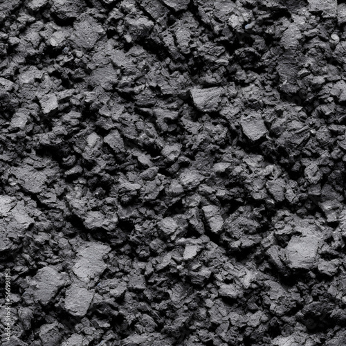 High-Resolution Image of Coal Texture Background Showcasing the Unique and Natural Characteristics of Coal, Perfect for Adding a Distinctive and Industrial Element to any Design Project