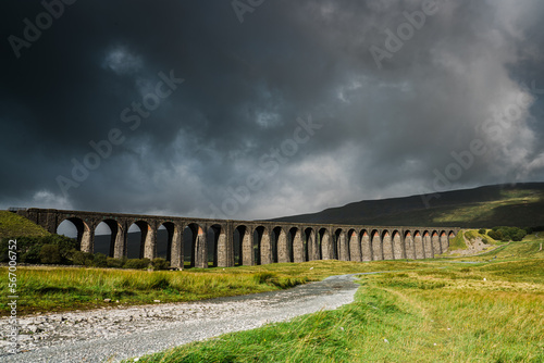 Ribblehead Viaduct in the Yorkshire Dales
