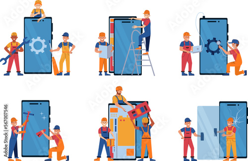 Phone Repair Flat Set