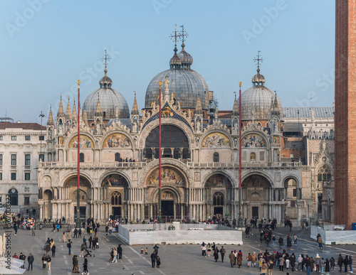 Architectural detail of the Basilica di San Marco