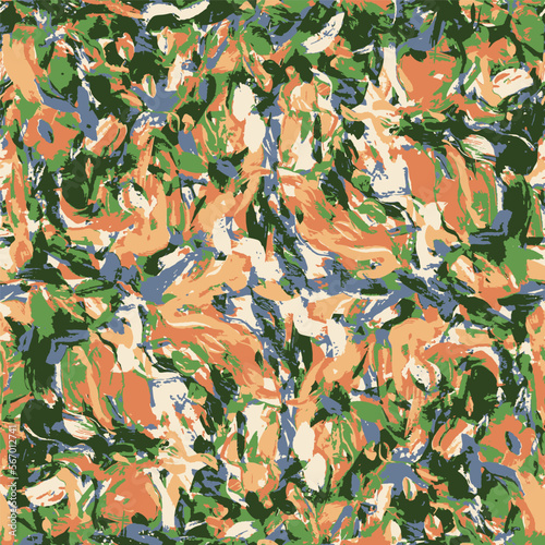 Abstract symmetry colorful seamless patterns, Abstract landscape painting textile pattern, Seamless abstract geography vector wallpaper for decoration, paper wrap fabric and tile design.