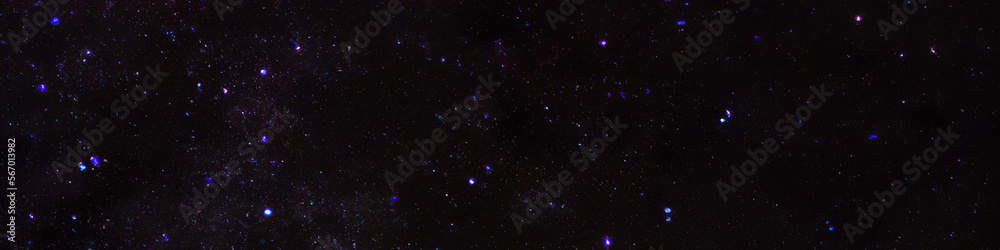 Fototapeta premium Night Sky with blue and white Stars, Cosmic Galaxy, Space and Universe Background