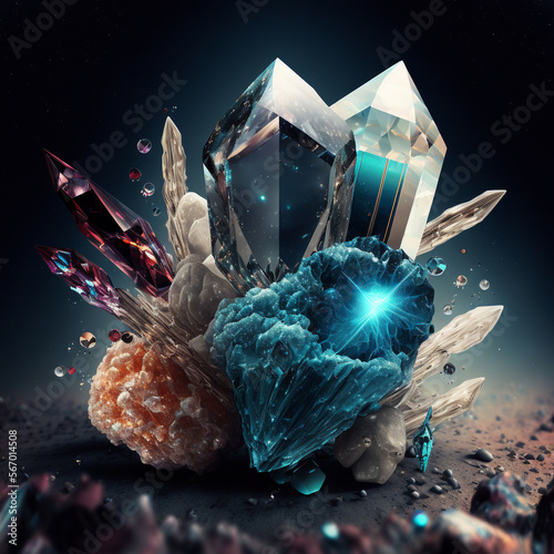 crystals of earth