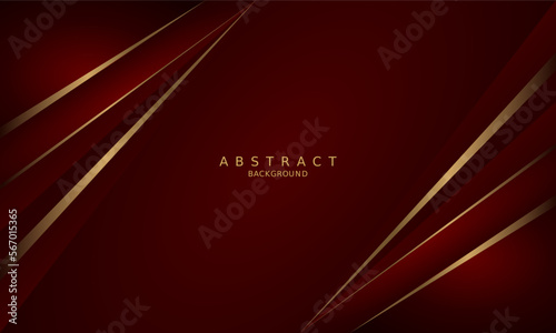 dark red luxury premium background and gold line.
