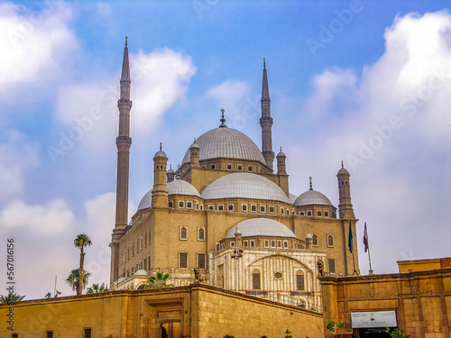 Cuadro en lienzo The Great Mosque of Muhammad Ali Pasha or Alabaster Mosque
