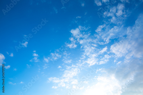 Fototapeta Naklejka Na Ścianę i Meble -  cloud and sky background,blue sky background with small clouds,Sky,
Cloud - Sky,Blue,Cloudscape,Heaven,Overcast,Backgrounds,
