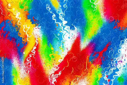 abstract colorful background, splattered paint, watercolor, hobby leisure, art, abstract, artist, painter, creative, metaphorical, elements, elementals, fire, water, earth, air... photo