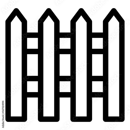 fence line icon