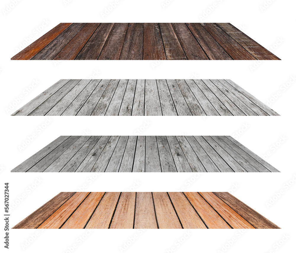 Collection of Wood table top. Wooden floor. Wooden table for product