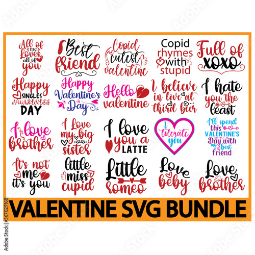 Valentine SVG Bundle, Valentine SVG Design, Valentine Cut File, Valentine SVG, Valentine T-Shirt Design, Valentine Design, Valentine Bundle
