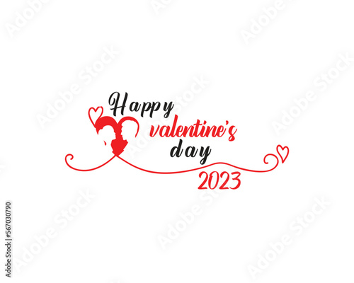 happy valentine's day design