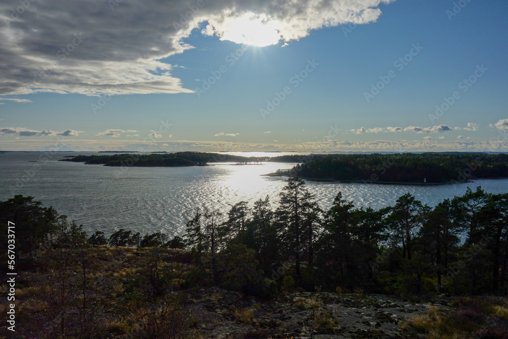 View in the archipelago